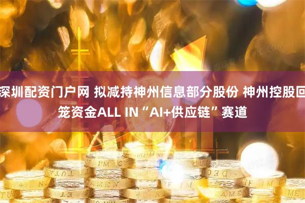 深圳配资门户网 拟减持神州信息部分股份 神州控股回笼资金ALL IN“AI+供应链”赛道